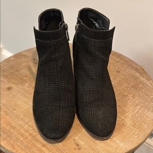 Lucky Brand Black Ankle Boots